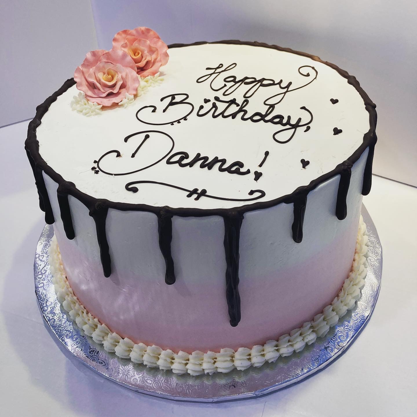 Drizzle Birthday Cake